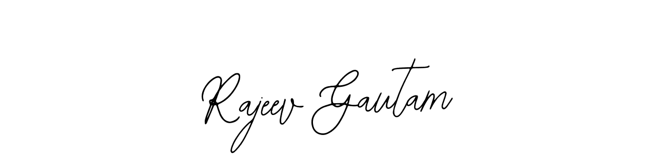 How to make Rajeev Gautam signature? Bearetta-2O07w is a professional autograph style. Create handwritten signature for Rajeev Gautam name. Rajeev Gautam signature style 12 images and pictures png