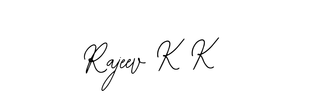 Also You can easily find your signature by using the search form. We will create Rajeev K K name handwritten signature images for you free of cost using Bearetta-2O07w sign style. Rajeev K K signature style 12 images and pictures png