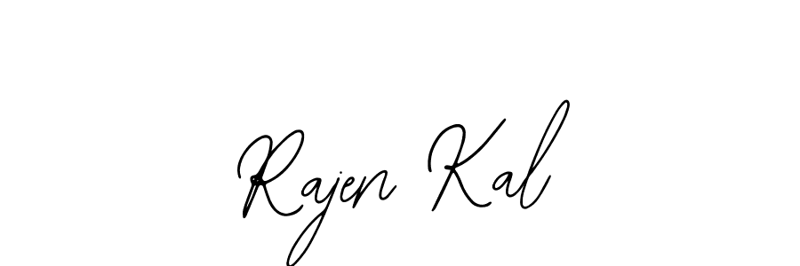 if you are searching for the best signature style for your name Rajen Kal. so please give up your signature search. here we have designed multiple signature styles  using Bearetta-2O07w. Rajen Kal signature style 12 images and pictures png