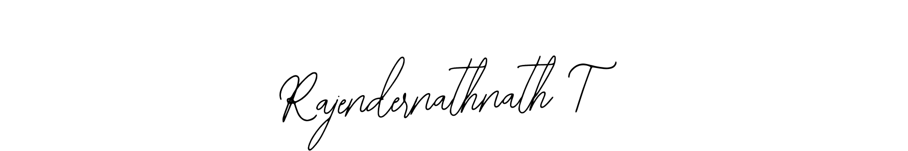 Use a signature maker to create a handwritten signature online. With this signature software, you can design (Bearetta-2O07w) your own signature for name Rajendernathnath T. Rajendernathnath T signature style 12 images and pictures png