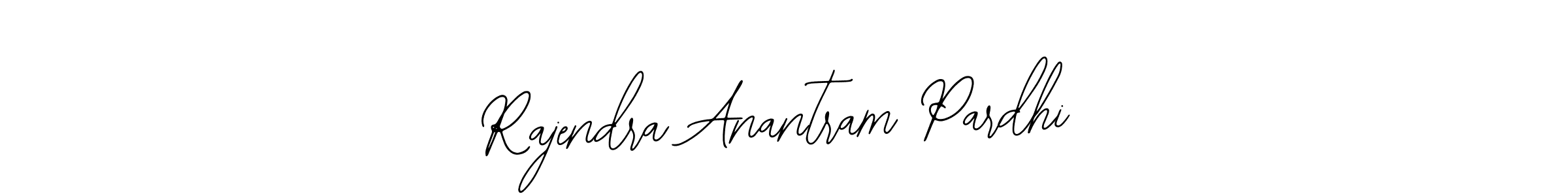 How to make Rajendra Anantram Pardhi name signature. Use Bearetta-2O07w style for creating short signs online. This is the latest handwritten sign. Rajendra Anantram Pardhi signature style 12 images and pictures png