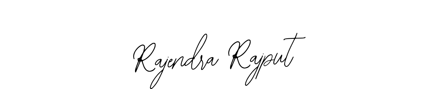 You should practise on your own different ways (Bearetta-2O07w) to write your name (Rajendra Rajput) in signature. don't let someone else do it for you. Rajendra Rajput signature style 12 images and pictures png