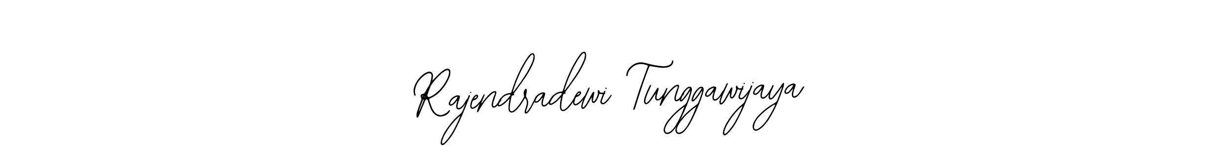 You should practise on your own different ways (Bearetta-2O07w) to write your name (Rajendradewi Tunggawijaya) in signature. don't let someone else do it for you. Rajendradewi Tunggawijaya signature style 12 images and pictures png