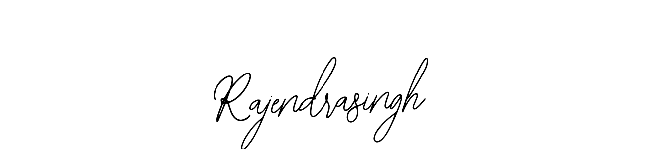How to make Rajendrasingh name signature. Use Bearetta-2O07w style for creating short signs online. This is the latest handwritten sign. Rajendrasingh signature style 12 images and pictures png