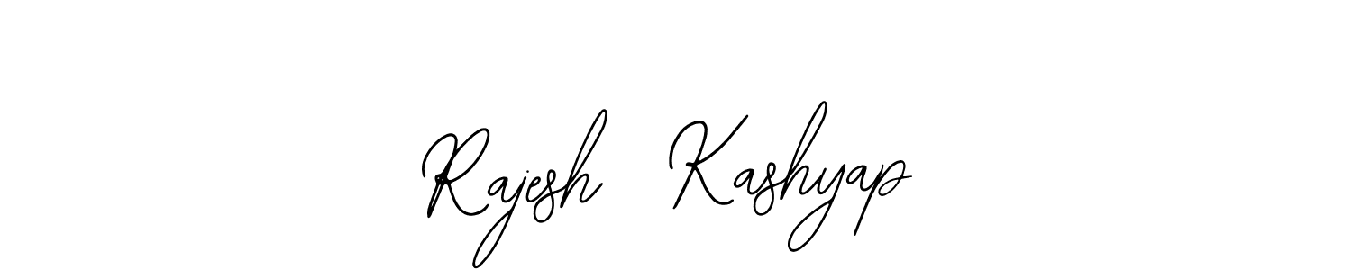 Make a beautiful signature design for name Rajesh  Kashyap. Use this online signature maker to create a handwritten signature for free. Rajesh  Kashyap signature style 12 images and pictures png