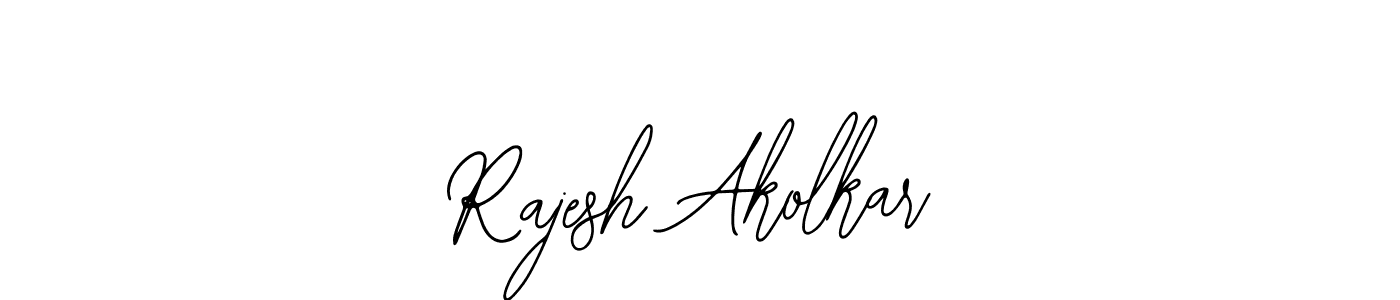 Also You can easily find your signature by using the search form. We will create Rajesh Akolkar name handwritten signature images for you free of cost using Bearetta-2O07w sign style. Rajesh Akolkar signature style 12 images and pictures png