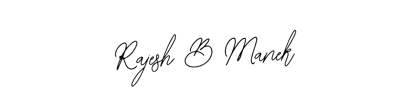 Here are the top 10 professional signature styles for the name Rajesh B Manek. These are the best autograph styles you can use for your name. Rajesh B Manek signature style 12 images and pictures png