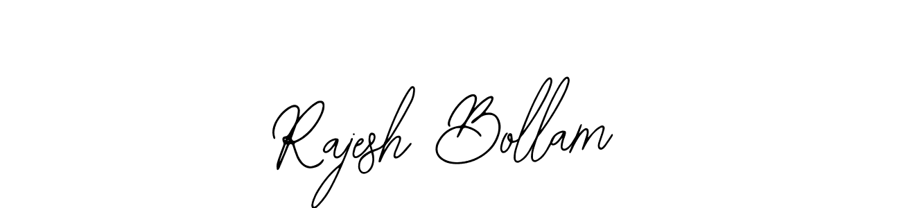 Create a beautiful signature design for name Rajesh Bollam. With this signature (Bearetta-2O07w) fonts, you can make a handwritten signature for free. Rajesh Bollam signature style 12 images and pictures png