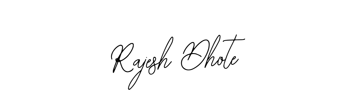 Design your own signature with our free online signature maker. With this signature software, you can create a handwritten (Bearetta-2O07w) signature for name Rajesh Dhote. Rajesh Dhote signature style 12 images and pictures png