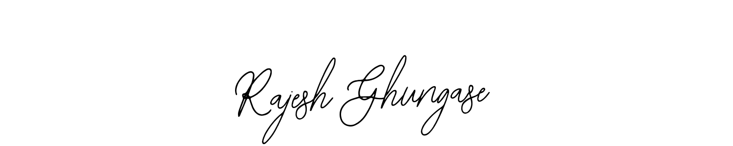 Bearetta-2O07w is a professional signature style that is perfect for those who want to add a touch of class to their signature. It is also a great choice for those who want to make their signature more unique. Get Rajesh Ghungase name to fancy signature for free. Rajesh Ghungase signature style 12 images and pictures png
