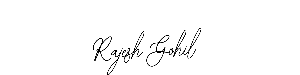 Rajesh Gohil stylish signature style. Best Handwritten Sign (Bearetta-2O07w) for my name. Handwritten Signature Collection Ideas for my name Rajesh Gohil. Rajesh Gohil signature style 12 images and pictures png