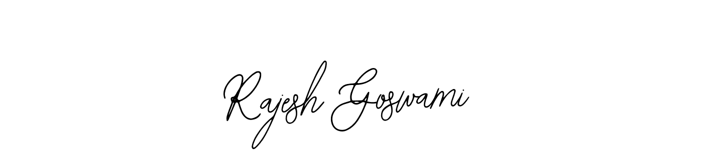 Rajesh Goswami stylish signature style. Best Handwritten Sign (Bearetta-2O07w) for my name. Handwritten Signature Collection Ideas for my name Rajesh Goswami. Rajesh Goswami signature style 12 images and pictures png