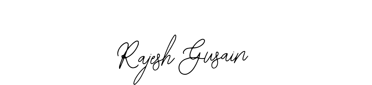 Design your own signature with our free online signature maker. With this signature software, you can create a handwritten (Bearetta-2O07w) signature for name Rajesh Gusain. Rajesh Gusain signature style 12 images and pictures png