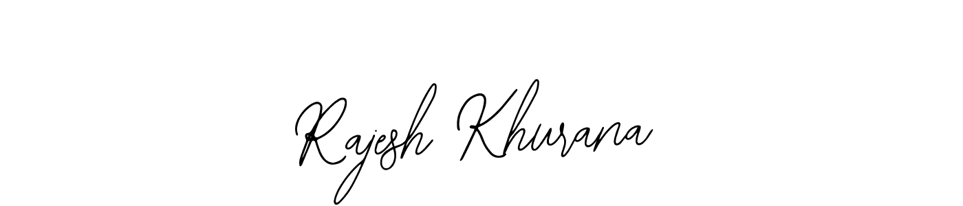 Make a beautiful signature design for name Rajesh Khurana. With this signature (Bearetta-2O07w) style, you can create a handwritten signature for free. Rajesh Khurana signature style 12 images and pictures png