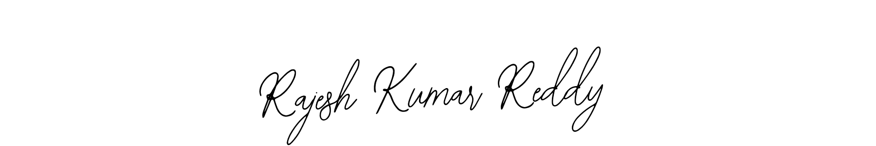 How to make Rajesh Kumar Reddy name signature. Use Bearetta-2O07w style for creating short signs online. This is the latest handwritten sign. Rajesh Kumar Reddy signature style 12 images and pictures png