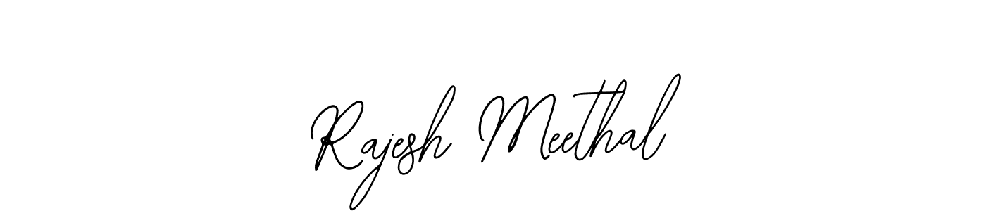The best way (Bearetta-2O07w) to make a short signature is to pick only two or three words in your name. The name Rajesh Meethal include a total of six letters. For converting this name. Rajesh Meethal signature style 12 images and pictures png