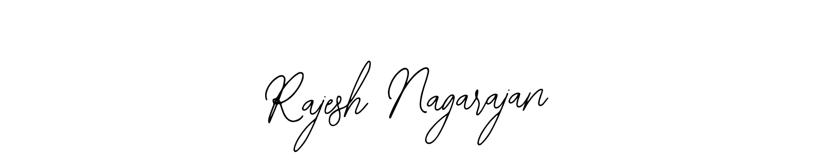 The best way (Bearetta-2O07w) to make a short signature is to pick only two or three words in your name. The name Rajesh Nagarajan include a total of six letters. For converting this name. Rajesh Nagarajan signature style 12 images and pictures png