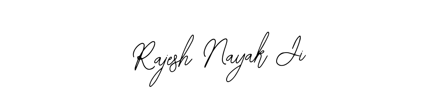 Design your own signature with our free online signature maker. With this signature software, you can create a handwritten (Bearetta-2O07w) signature for name Rajesh Nayak Ji. Rajesh Nayak Ji signature style 12 images and pictures png