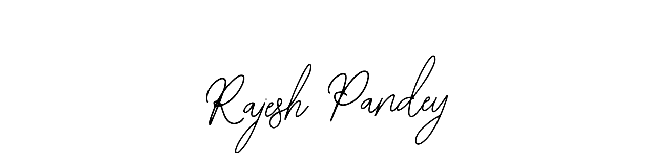 How to make Rajesh Pandey name signature. Use Bearetta-2O07w style for creating short signs online. This is the latest handwritten sign. Rajesh Pandey signature style 12 images and pictures png