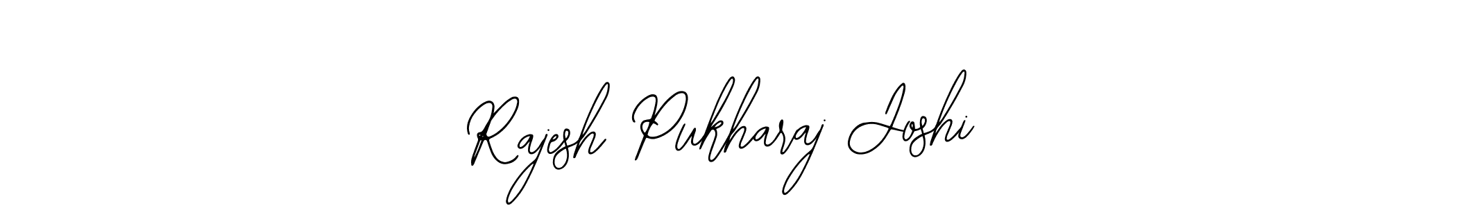 Make a short Rajesh Pukharaj Joshi signature style. Manage your documents anywhere anytime using Bearetta-2O07w. Create and add eSignatures, submit forms, share and send files easily. Rajesh Pukharaj Joshi signature style 12 images and pictures png