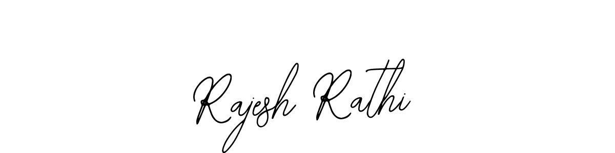 Design your own signature with our free online signature maker. With this signature software, you can create a handwritten (Bearetta-2O07w) signature for name Rajesh Rathi. Rajesh Rathi signature style 12 images and pictures png