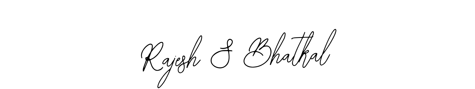 Make a beautiful signature design for name Rajesh S Bhatkal. With this signature (Bearetta-2O07w) style, you can create a handwritten signature for free. Rajesh S Bhatkal signature style 12 images and pictures png