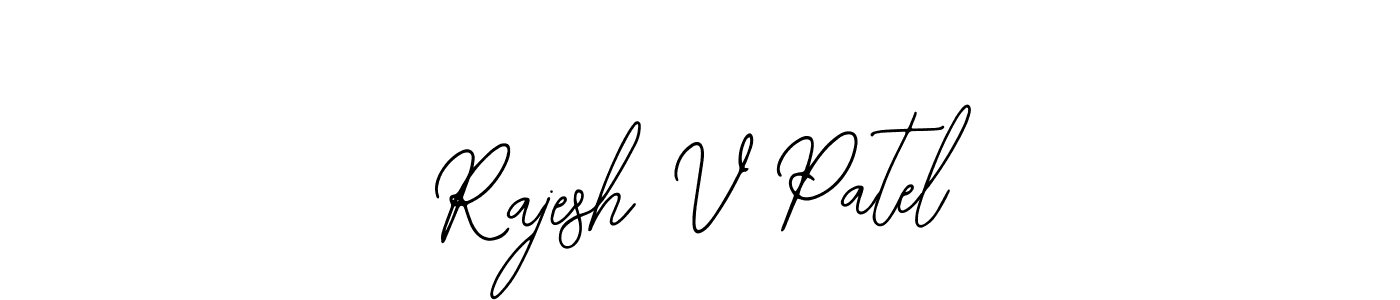 Create a beautiful signature design for name Rajesh V Patel. With this signature (Bearetta-2O07w) fonts, you can make a handwritten signature for free. Rajesh V Patel signature style 12 images and pictures png