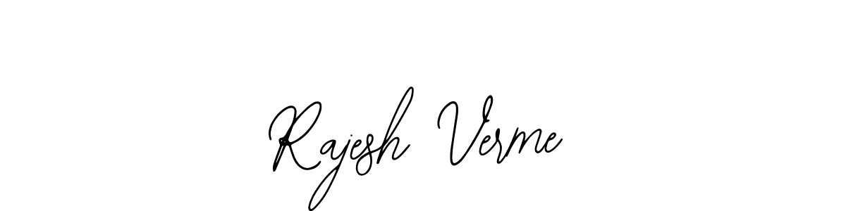 Make a beautiful signature design for name Rajesh Verme. Use this online signature maker to create a handwritten signature for free. Rajesh Verme signature style 12 images and pictures png