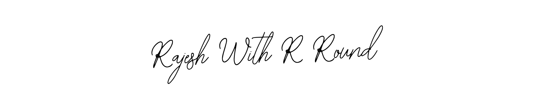 Make a beautiful signature design for name Rajesh With R Round. Use this online signature maker to create a handwritten signature for free. Rajesh With R Round signature style 12 images and pictures png