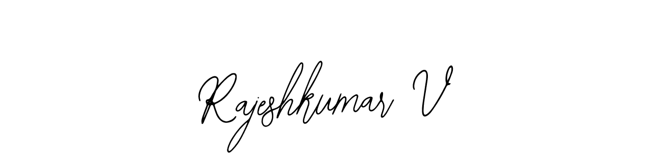 Best and Professional Signature Style for Rajeshkumar V. Bearetta-2O07w Best Signature Style Collection. Rajeshkumar V signature style 12 images and pictures png