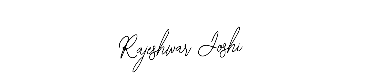 Use a signature maker to create a handwritten signature online. With this signature software, you can design (Bearetta-2O07w) your own signature for name Rajeshwar Joshi. Rajeshwar Joshi signature style 12 images and pictures png