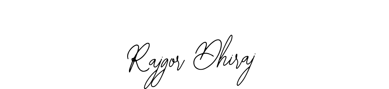 Rajgor Dhiraj stylish signature style. Best Handwritten Sign (Bearetta-2O07w) for my name. Handwritten Signature Collection Ideas for my name Rajgor Dhiraj. Rajgor Dhiraj signature style 12 images and pictures png