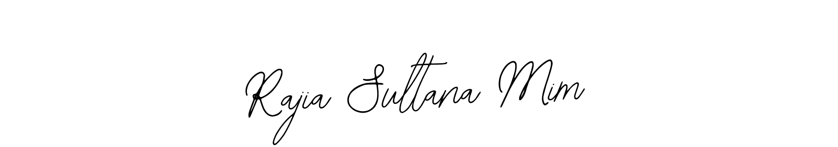 Similarly Bearetta-2O07w is the best handwritten signature design. Signature creator online .You can use it as an online autograph creator for name Rajia Sultana Mim. Rajia Sultana Mim signature style 12 images and pictures png