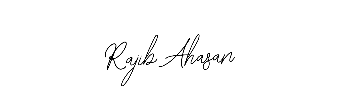 The best way (Bearetta-2O07w) to make a short signature is to pick only two or three words in your name. The name Rajib Ahasan include a total of six letters. For converting this name. Rajib Ahasan signature style 12 images and pictures png