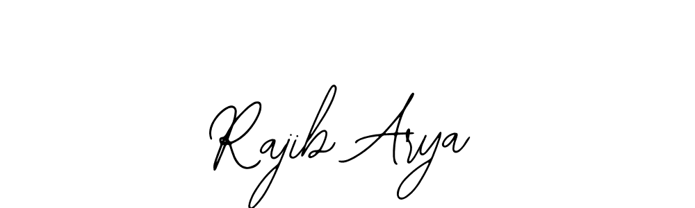 Also we have Rajib Arya name is the best signature style. Create professional handwritten signature collection using Bearetta-2O07w autograph style. Rajib Arya signature style 12 images and pictures png