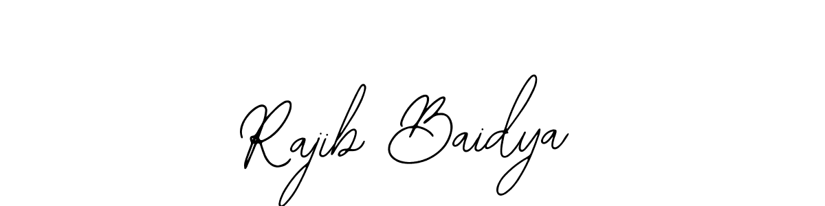 Rajib Baidya stylish signature style. Best Handwritten Sign (Bearetta-2O07w) for my name. Handwritten Signature Collection Ideas for my name Rajib Baidya. Rajib Baidya signature style 12 images and pictures png