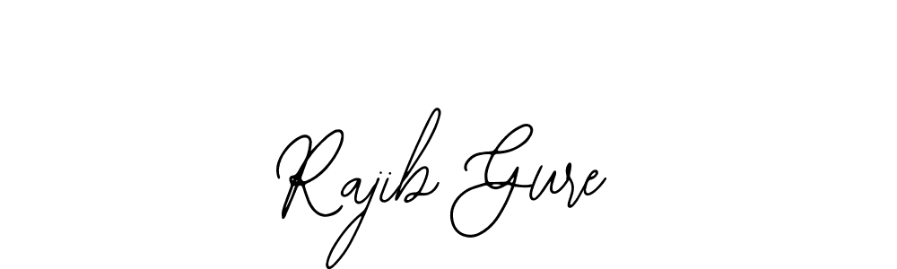 if you are searching for the best signature style for your name Rajib Gure. so please give up your signature search. here we have designed multiple signature styles  using Bearetta-2O07w. Rajib Gure signature style 12 images and pictures png