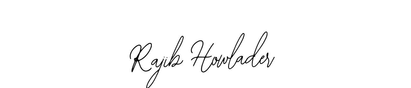 Use a signature maker to create a handwritten signature online. With this signature software, you can design (Bearetta-2O07w) your own signature for name Rajib Howlader. Rajib Howlader signature style 12 images and pictures png