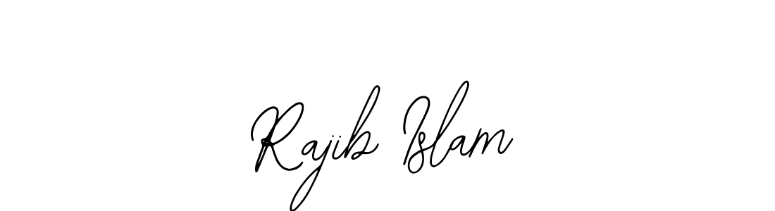 How to make Rajib Islam name signature. Use Bearetta-2O07w style for creating short signs online. This is the latest handwritten sign. Rajib Islam signature style 12 images and pictures png