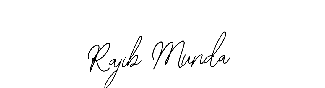 How to make Rajib Munda signature? Bearetta-2O07w is a professional autograph style. Create handwritten signature for Rajib Munda name. Rajib Munda signature style 12 images and pictures png