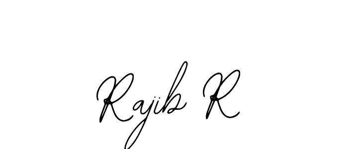 You should practise on your own different ways (Bearetta-2O07w) to write your name (Rajib R) in signature. don't let someone else do it for you. Rajib R signature style 12 images and pictures png