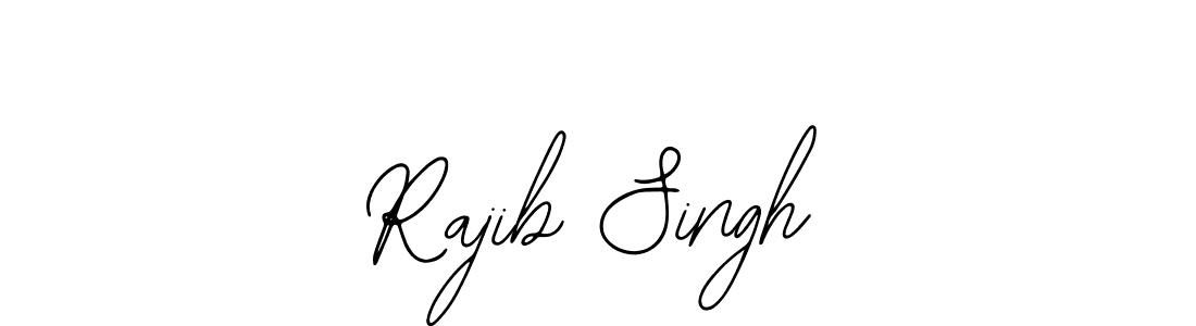 How to make Rajib Singh name signature. Use Bearetta-2O07w style for creating short signs online. This is the latest handwritten sign. Rajib Singh signature style 12 images and pictures png