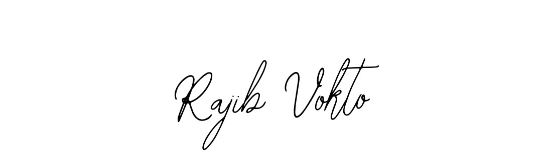 Design your own signature with our free online signature maker. With this signature software, you can create a handwritten (Bearetta-2O07w) signature for name Rajib Vokto. Rajib Vokto signature style 12 images and pictures png