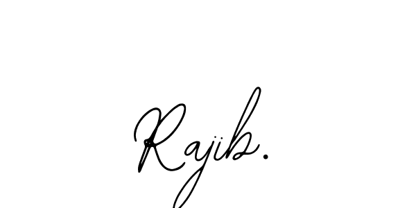 if you are searching for the best signature style for your name Rajib.. so please give up your signature search. here we have designed multiple signature styles  using Bearetta-2O07w. Rajib. signature style 12 images and pictures png