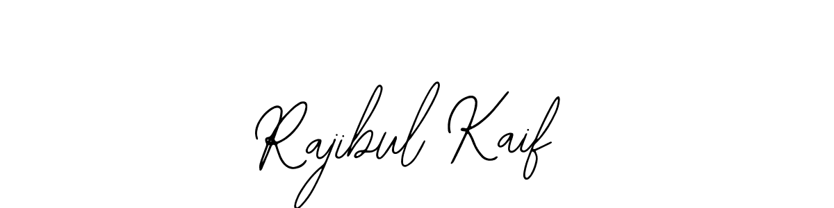 Also You can easily find your signature by using the search form. We will create Rajibul Kaif name handwritten signature images for you free of cost using Bearetta-2O07w sign style. Rajibul Kaif signature style 12 images and pictures png