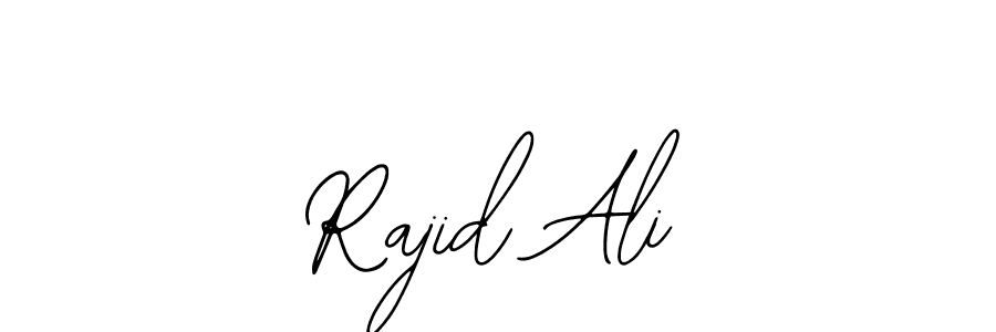 The best way (Bearetta-2O07w) to make a short signature is to pick only two or three words in your name. The name Rajid Ali include a total of six letters. For converting this name. Rajid Ali signature style 12 images and pictures png
