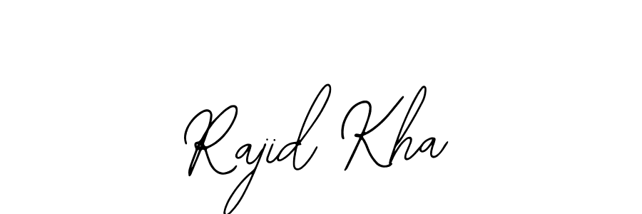 Create a beautiful signature design for name Rajid Kha. With this signature (Bearetta-2O07w) fonts, you can make a handwritten signature for free. Rajid Kha signature style 12 images and pictures png