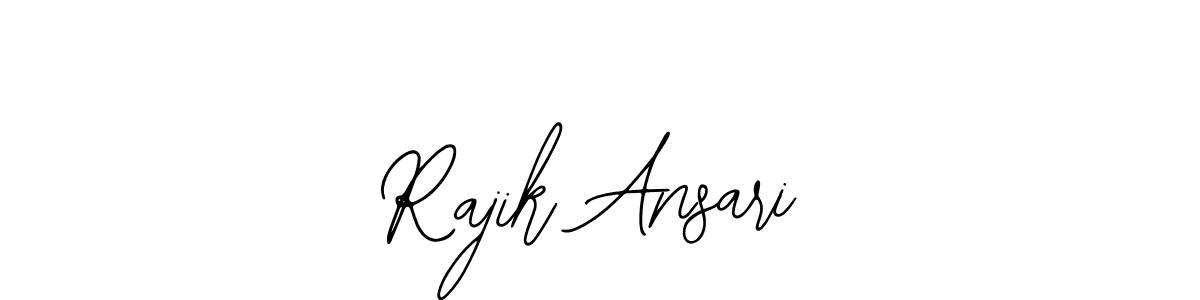 Create a beautiful signature design for name Rajik Ansari. With this signature (Bearetta-2O07w) fonts, you can make a handwritten signature for free. Rajik Ansari signature style 12 images and pictures png