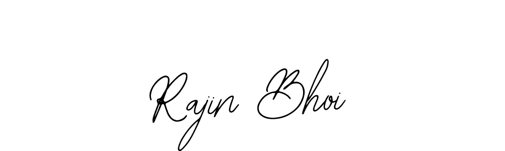 Also we have Rajin Bhoi name is the best signature style. Create professional handwritten signature collection using Bearetta-2O07w autograph style. Rajin Bhoi signature style 12 images and pictures png