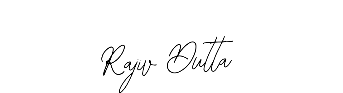 How to make Rajiv Dutta name signature. Use Bearetta-2O07w style for creating short signs online. This is the latest handwritten sign. Rajiv Dutta signature style 12 images and pictures png